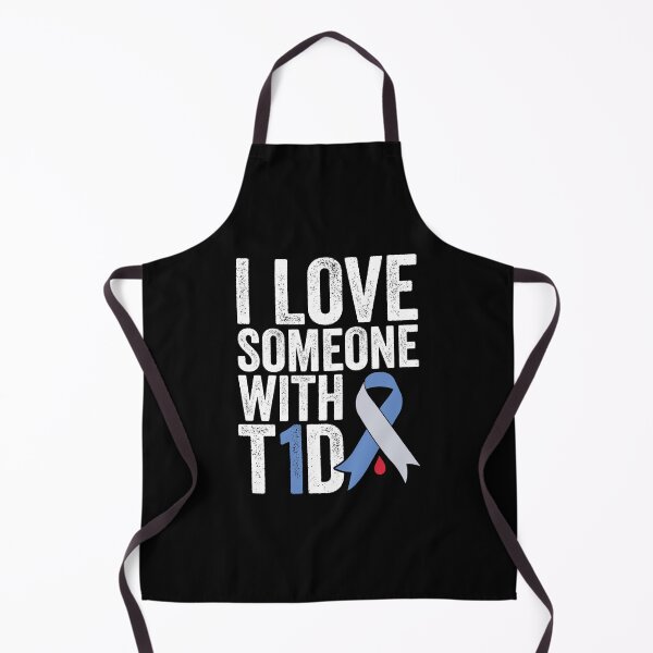 Item preview, I love someone with T1D Shirt, Type 1 Diabetes Shirt, Type 1 Diabetes Awareness Shirt, T1D Hope Ribbon, Gift For Diabetic, Diabetes Warrior designed and sold by aymob.