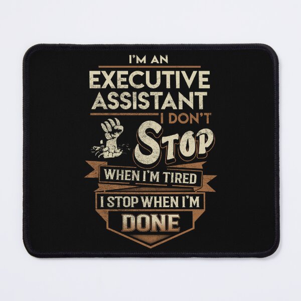 Item preview, Executive Assistant T Shirt - I Stop When Done Job Gift Item Tee designed and sold by paneczkopat.
