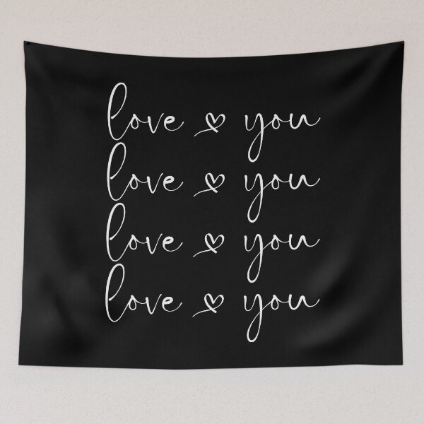 Item preview, Love You. Cute Valentine's Day Design with Hearts. designed and sold by That Cheeky Tee.