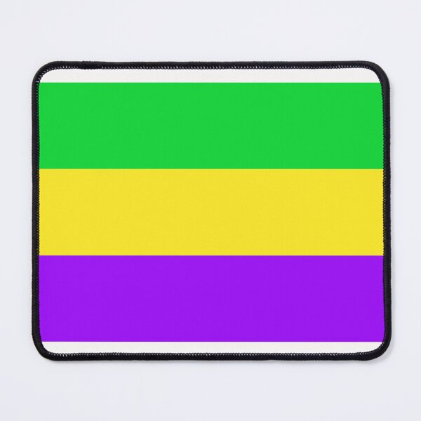 Item preview, Mardi Gras Flag designed and sold by uniqueitems.