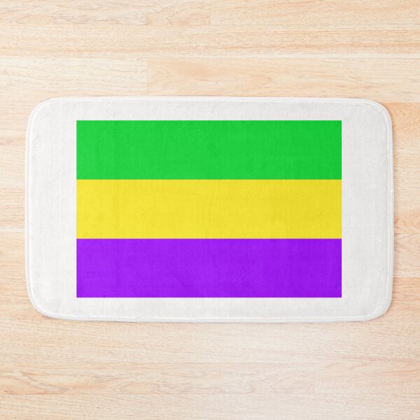 Item preview, Mardi Gras Flag designed and sold by uniqueitems.