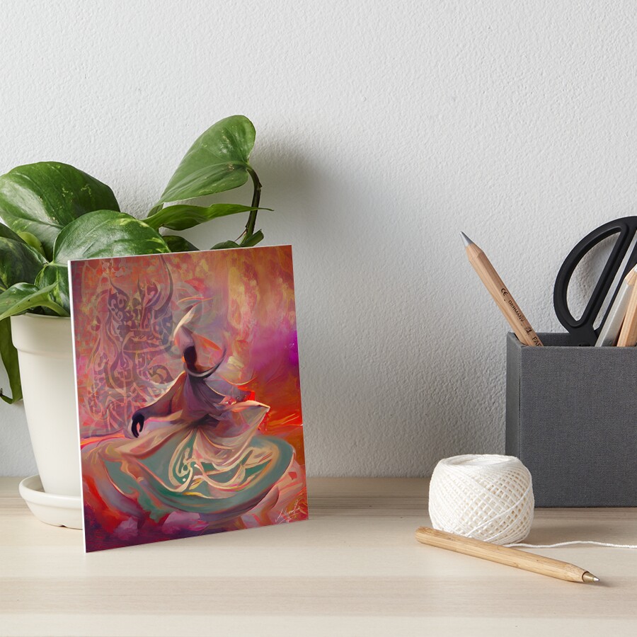 Item preview, Art Board Print designed and sold by Ambereena-Razvi.