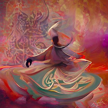 Artwork thumbnail, Whirling dervish by Atelier Ambereena Razvi
