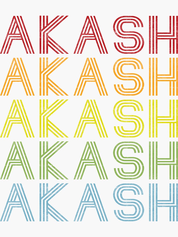 Akash Logo Design | Name Logo, Lettering