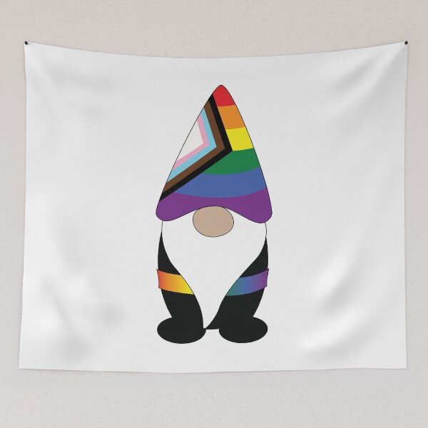 Item preview, Inclusive pride Gnome designed and sold by Valkyrie24.
