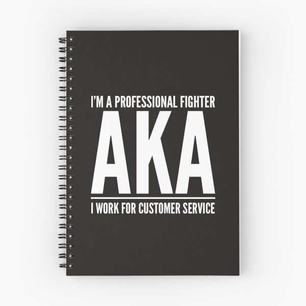 Item preview, I'm A Professional Fighter AKA I Work For Customer Service  designed and sold by madetoprint.