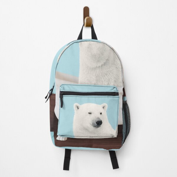 Item preview, Playing polar bear in bathtub designed and sold by ESCAPZ.