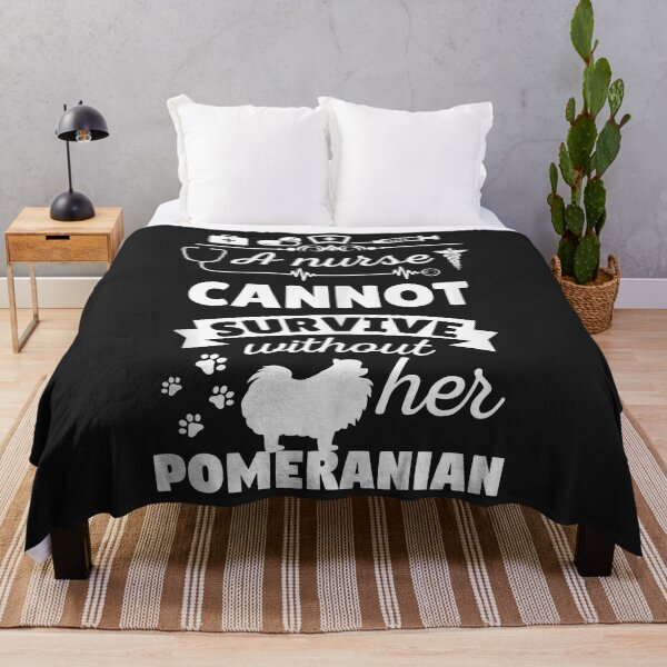 Item preview, A Nurse Cannot Survive Without Her Pomeranian Dog Owner Tank Top designed and sold by marcipattysk1i.