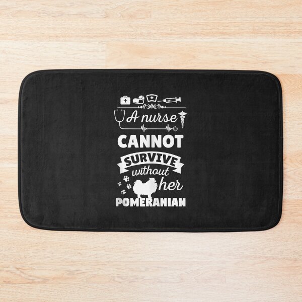 Item preview, A Nurse Cannot Survive Without Her Pomeranian Dog Owner Tank Top designed and sold by marcipattysk1i.