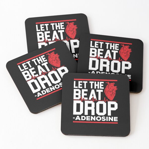 Item preview, Let The Beat Drop Shirt, Adenosine Heart Shirt, Adenosine Shirt, Doctor Shirt, Medicine Shirt, Medical Professionals Shirt, Nurse Shirt designed and sold by aymob.