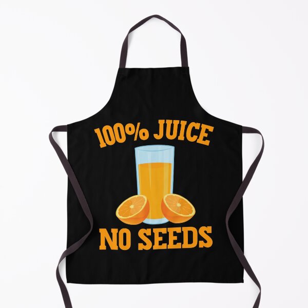 Item preview, 100 Juice No seeds - 100 Percent Orange Juice - Funny Vasectomy designed and sold by AnyKitty.