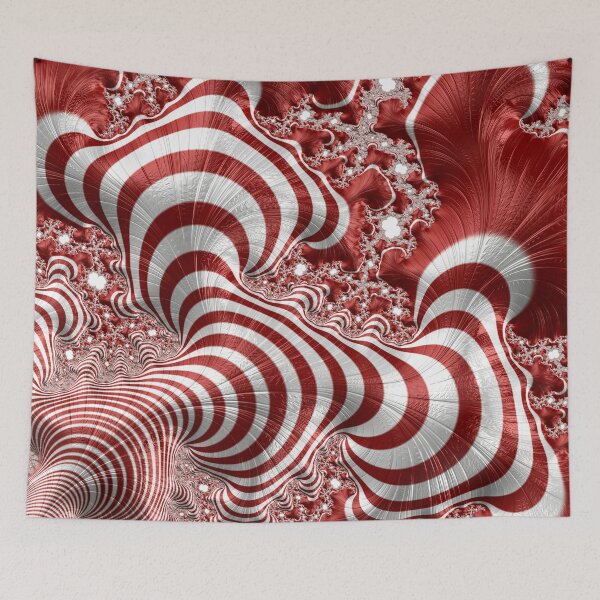 Item preview, Peppermint Candy Fractal Nine designed and sold by Elisabeth Lucas.