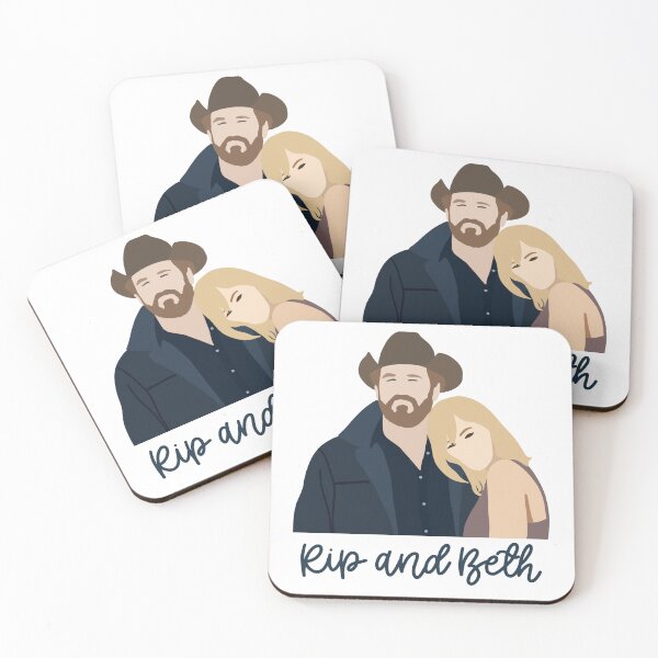 Item preview, Rip & Beth w/Text designed and sold by Justina Designs.