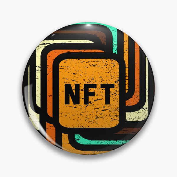 Item preview, Non-fungible token NFT crypto art retro vintage distressed designed and sold by Infdesigner.