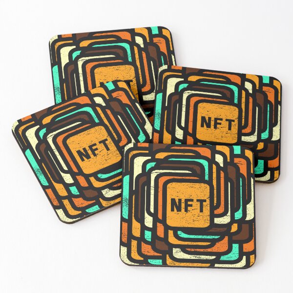 Item preview, Non-fungible token NFT crypto art retro vintage distressed designed and sold by Infdesigner.