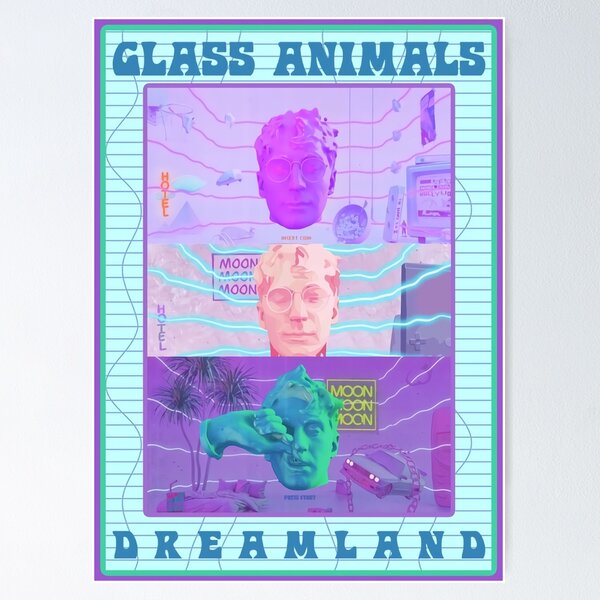 Item preview, Dreamland Animals Glass designed and sold by Kristen-Cash.