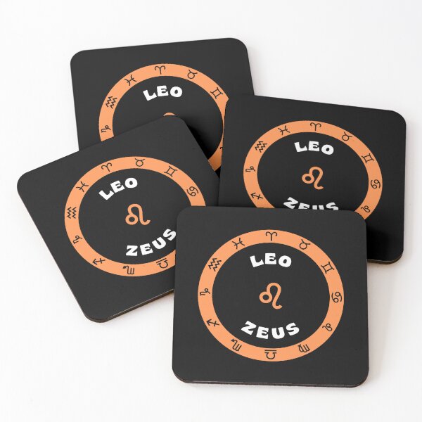 Item preview, Leo Zodiac Symbol Greek Mythology God Zeus Horoscope designed and sold by OnyxMoonDesigns.
