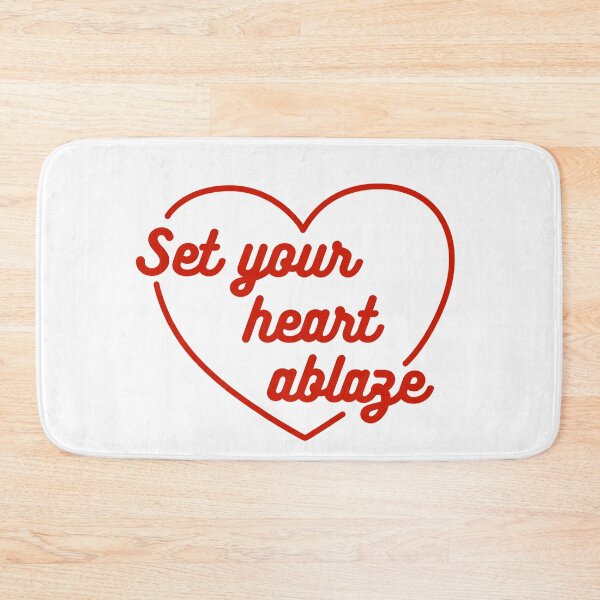 Item preview, SET YOUR HEART ABLAZE designed and sold by SolarWaves.