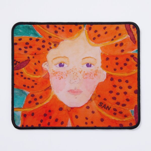 Item preview, Tiger Lily Miss Watercolor designed and sold by TurnipWilson.