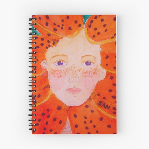 Item preview, Tiger Lily Miss Watercolor designed and sold by TurnipWilson.