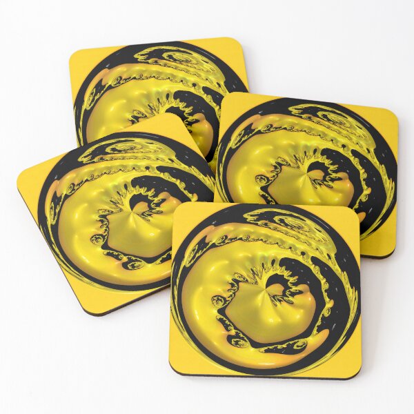 Item preview, Yellow and Black Creation Orb One designed and sold by Elisabeth Lucas.