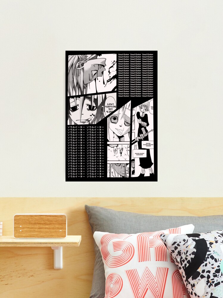 Soul Eater Manga Anime Block Giant Wall Art Poster