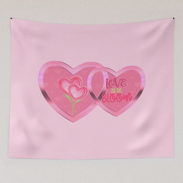 Item preview, Love is in Bloom! (Rose Pink on Rose Pink) designed and sold by PawsitiveMum.
