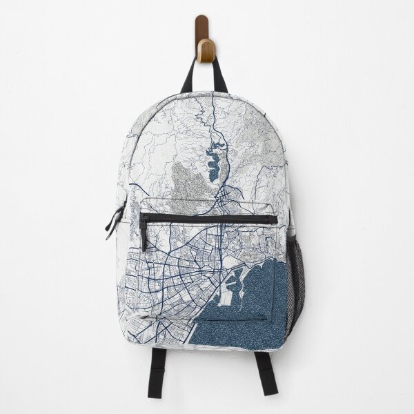 Item preview, Malaga City Map of Andalusia, Spain - Coastal designed and sold by deMAP.