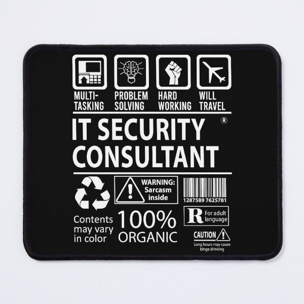 Item preview, It Security Consultant T Shirt - MultiTasking Certified Job Gift Item Tee designed and sold by sabinacsnm.