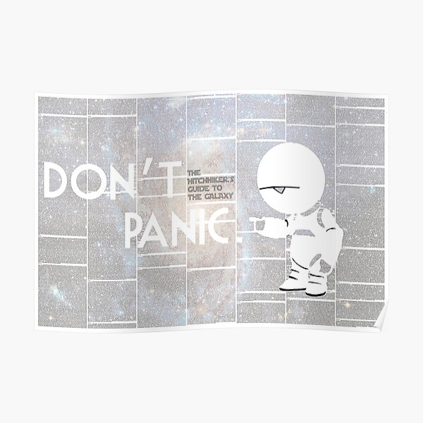 Hitchhiker's Guide to The Galaxy Poster