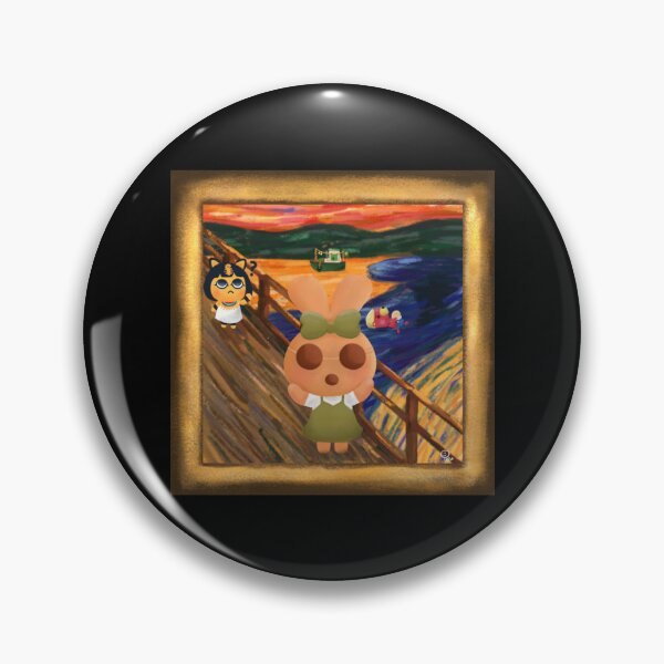 Item preview, The Scream- CoCo and Chibi Ankha  Premium Scoop  designed and sold by BalkisBoutique.