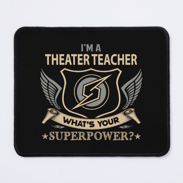 Item preview, Theater Teacher T Shirt - What Is Your Superpower Job Gift Item Tee designed and sold by nutallrosario.