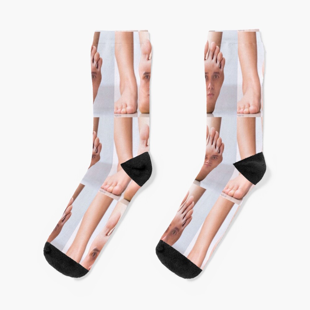 Wilbur foot meme Socks for Sale by bestizeyy