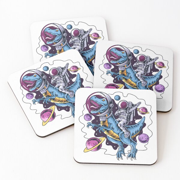 Item preview, Dinosaur Detector, An Astronaut Controls A T Rex In Space  designed and sold by Ildar012.