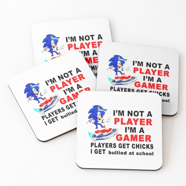 Item preview, I_m Not A Player I_m A Gamer Players Get Chicks I Get Bullied at School              designed and sold by ZTRBLLCT.