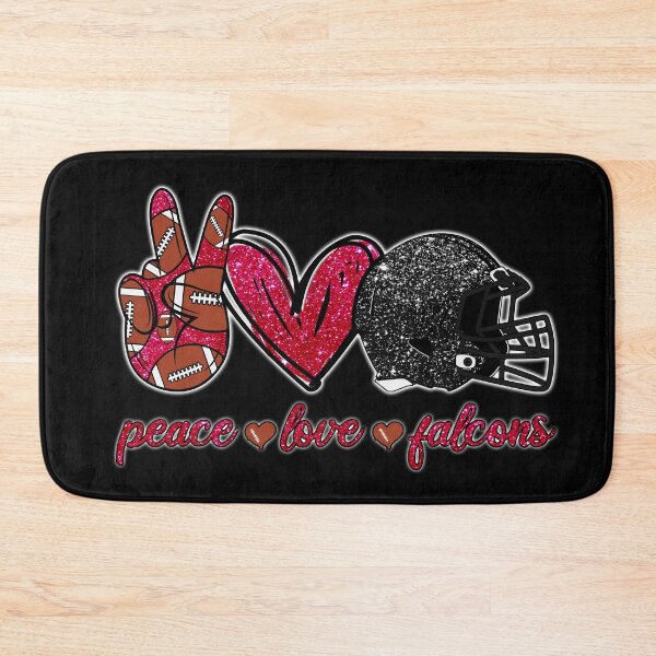Item preview, Peace Love Falcons - Football Team designed and sold by TheBabySitters.