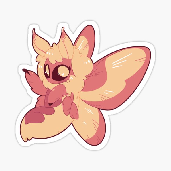 Item preview, rosy maple moth  designed and sold by Galaxxi.