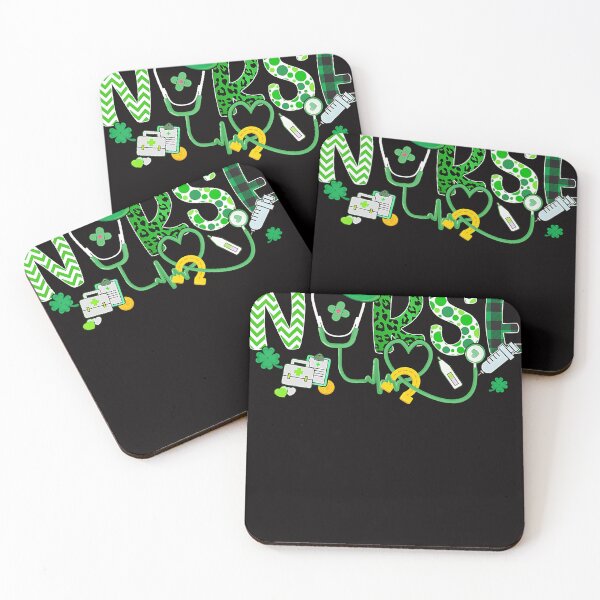 Item preview, Irish Nurse Shamrock Stethoscope St Patrick's Day designed and sold by BrandyBare.