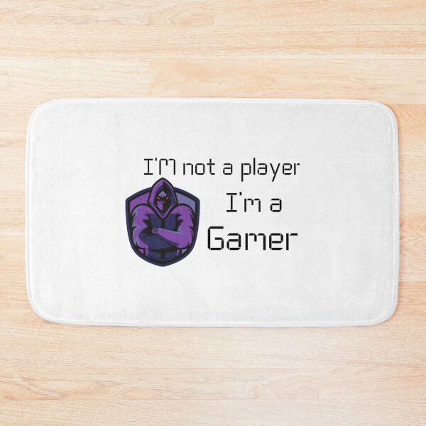 Item preview, I_M NOT A PLAYER I_M A GAMER.               designed and sold by ZTRBLLCT.