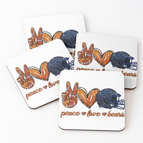 Item preview, Peace Love Bears - Football Team designed and sold by TheBabySitters.