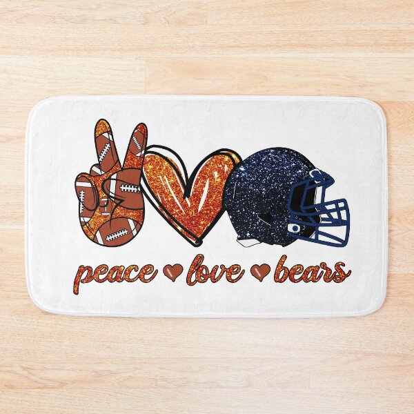Item preview, Peace Love Bears - Football Team designed and sold by TheBabySitters.