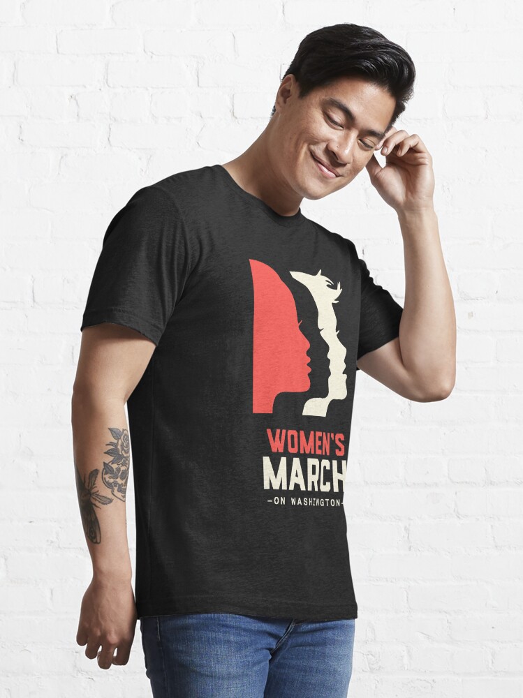 Women March T Shirt By Hamaust Redbubble 