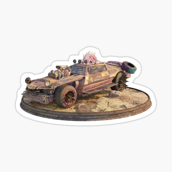 Postapocalyptic Vehicle Sticker