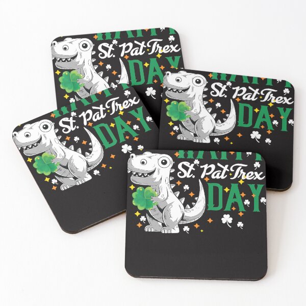 Item preview, Irish Trex Dino St Patricks Day Kids Toddler Boys designed and sold by BrandyBare.