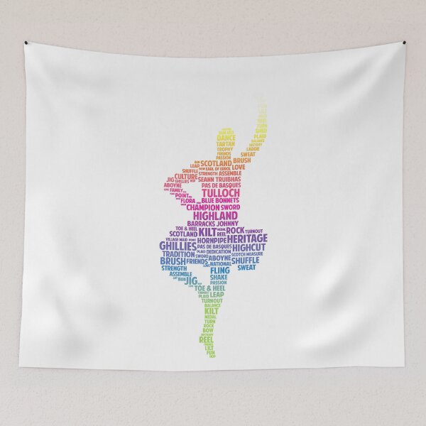 Item preview, Highland Dance Vocabulary – Rainbow designed and sold by BrianWayn99.