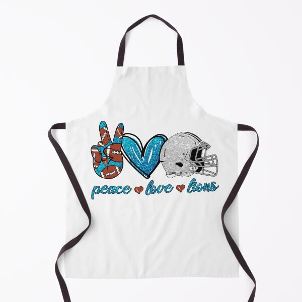 Item preview, Peace Love Lions - Football Team designed and sold by TheBabySitters.