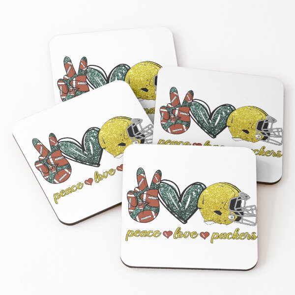 Item preview, Peace Love Packers - Football Team designed and sold by TheBabySitters.