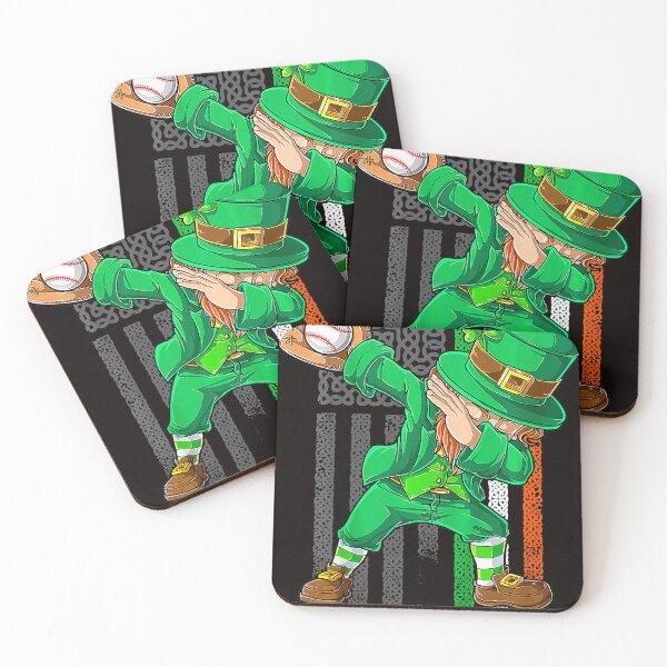 Item preview, Baseball Dabbing Leprechaun St Patricks Day Boy Kid Dab designed and sold by DanielDutkosky.