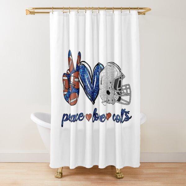 Item preview, Peace Love Colts - Football Team designed and sold by TheBabySitters.