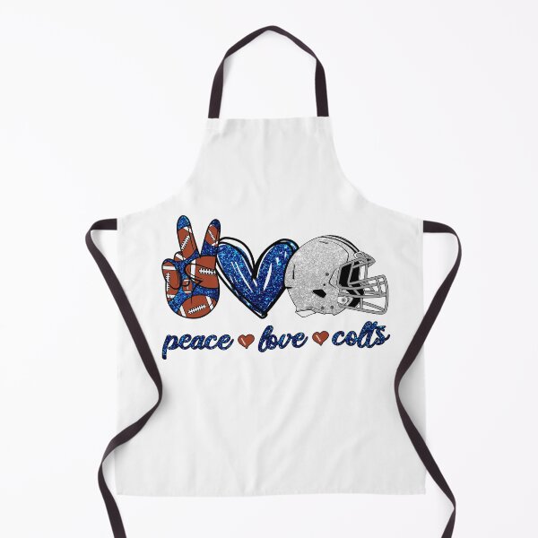 Item preview, Peace Love Colts - Football Team designed and sold by TheBabySitters.